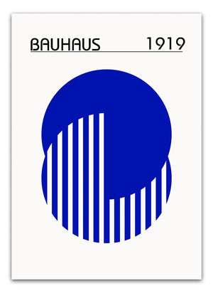 Bauhaus 1919 Circles Plakat