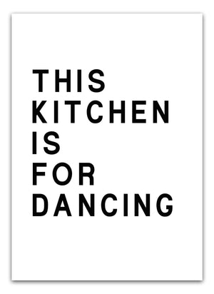 plakat-this-kitchen-is-for-dancing