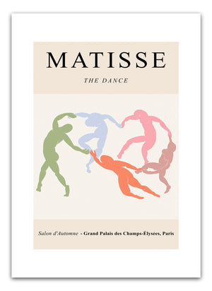 Farverig The Dance - Matisse Plakat