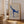 Abstract Bleu plakat med blå penselstrøg i kunstnerisk, abstrakt design – moderne plakat i minimalistisk stil.