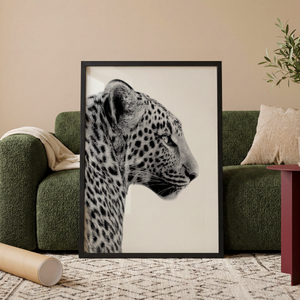 Elegant Leopard Plakat