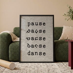 Pause to Danse Plakat