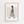 Walking Lady Lagom plakat med minimalistisk illustration af kvinde i grøn bluse og stribet nederdel.