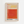 Abstrakt plakat med lyse beige og cremefarver kombineret med et stort varmt orange farvefelt inspireret af Mark Rothkos farvefelter.