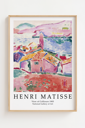 Bring farver, varme og kunsthistorie ind i hjemmet med ‘View of Collioure’ – Matisse Plakat