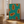 Green Papaya plakat med papayafrugter på grøn ternet baggrund – tropisk og moderne frugt plakat.