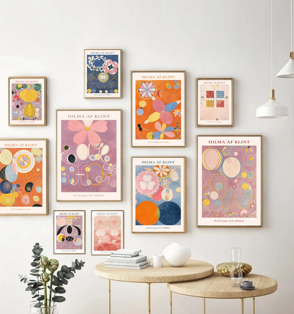 Hilma af klint plakat 70x100