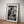 Luxury Money Girl fashion plakat i sort/hvid med kvinde og dollarsedler som curlers – moderne kunst til hjemmet