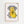 Negative Recharging budskabsplakat med gult advarselsskilt og sort typografi