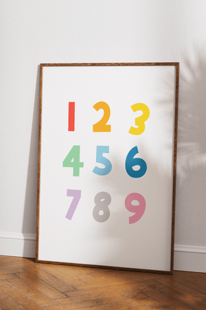 "1-9" Tal Plakat