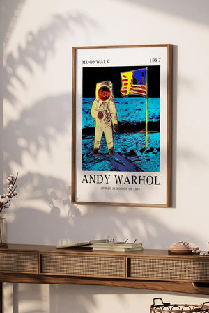 Apollo 11 - Andy Warhol Plakat