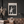 Sort hvid Picasso plakat med kubistisk ansigt og tekst 