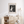 Sort hvid Picasso plakat med kubistisk ansigt og tekst 
