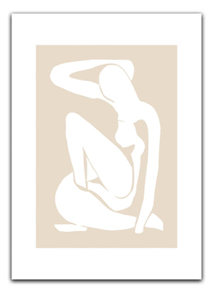 Beige Madame Matisse Plakat