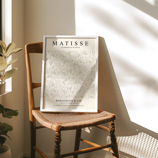 Berggruen Flowers - Matisse Plakat | Farverig & Tidløs Kunst