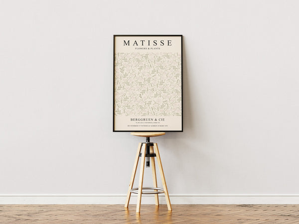 Berggruen Flowers - Matisse Plakat | Farverig & Tidløs Kunst