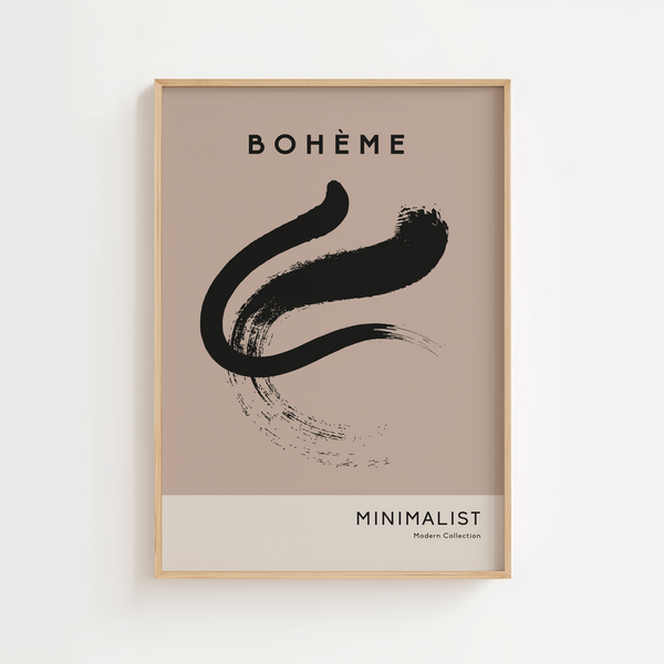 Bohéme Paint Plakat