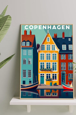 Copenhagen Illustration - Plakat