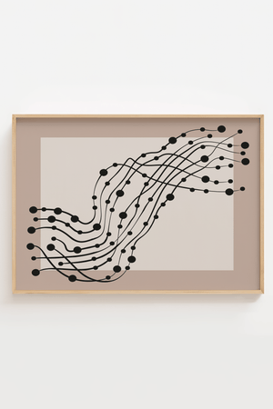 Dotted Path Plakat