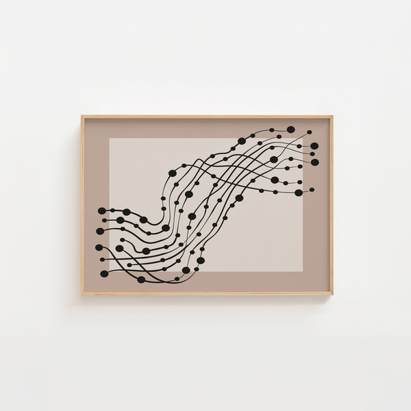 Dotted Path Plakat