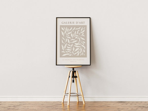 Galerie D'Art Le Mondes Plakat