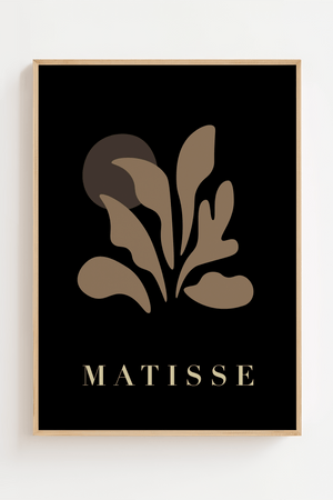 SortMatissePlakat