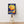 Farverig vintage plakat med glad appelsin og teksten 