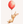 Kanin med Ballon -  Børneplakat
