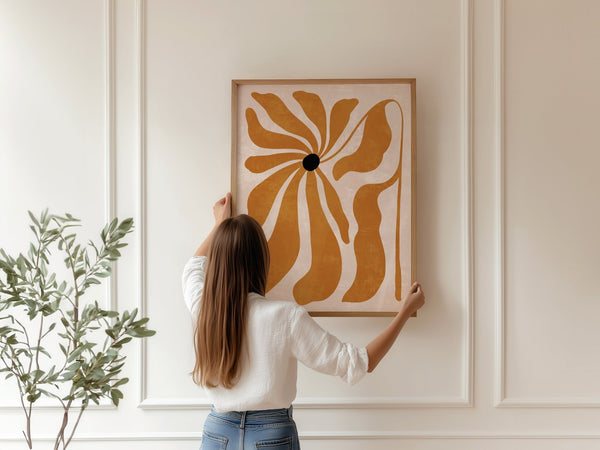 Lilla Sommerblomst Plakat