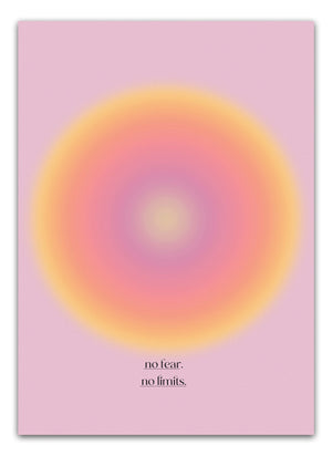 No fear - No limits Plakat