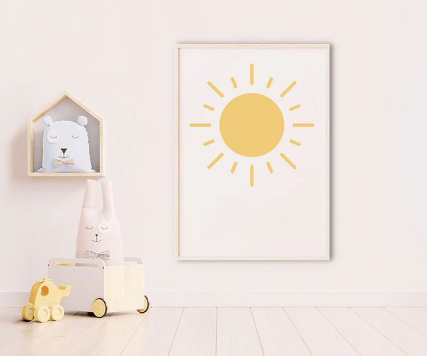 Sol Børneplakat