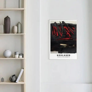 Soulages Red Hour Ellens Shop