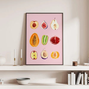 Vulva Frugt Plakat