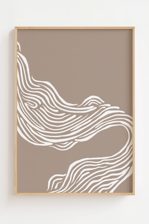 White Waves Plakat